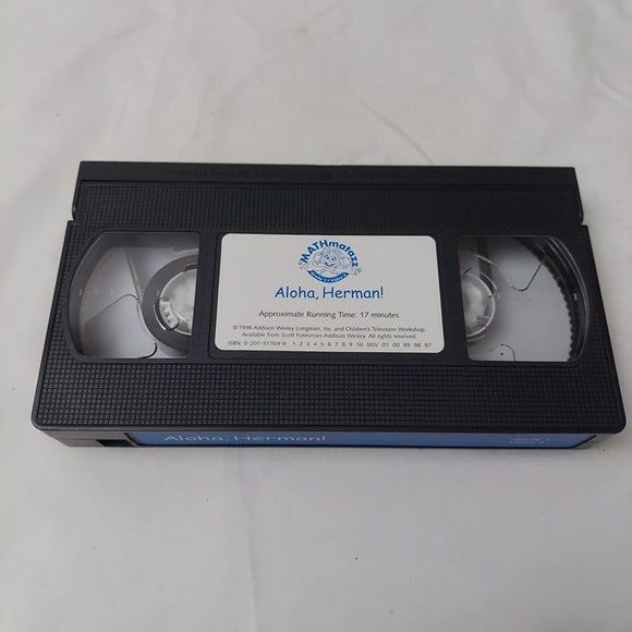 Mathmatazz Aloha, Herman! VHS Grade 1 Video 3 Homeschool Math Tutor - Picture 6 of 6